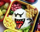 マリオのテレサ キャラ弁!!作り方5写真