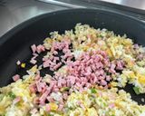 ミョウガ香るたらこチャーハン作り方4写真