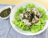 さっぱりヘルシー*豚しゃぶの青ねぎダレ作り方3写真