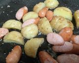 新じゃが使って簡単ジャーマンポテト作り方4写真