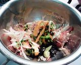 豆苗と人参のわさびみそだれ和え作り方3写真