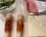 簡単☆おかず！ハムチーズのちくわマヨ焼き作り方1写真