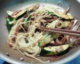 ズッキーニの味噌ナポリタン作り方4写真