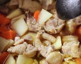 煮こみ10分で簡単味しみ!鶏大根作り方5写真