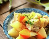 煮こみ10分で簡単味しみ!鶏大根作り方6写真