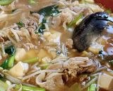 小松菜でさっぱり肉豆腐♪簡単煮こみ5分作り方5写真