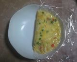 レンジで簡単・お豆腐のふんわりオムレツ作り方3写真