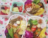 お弁当♪女子中学生♡肉巻き作り方2写真