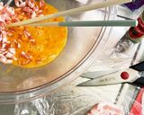 肉入り納豆炒飯(レンチン5分)作り方1写真