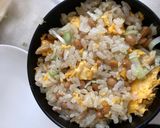 肉入り納豆炒飯(レンチン5分)作り方9写真