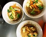 根菜茄子コク旨オイレモン味温野菜サラダ作り方6写真
