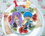 キウイ バースデー キャラチョコケーキ作り方5写真