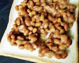 朝ごはんに！納豆トースト作り方2写真