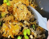 幼児食★ひじきと枝豆ご飯作り方3写真