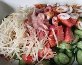 美味★塩麹と赤梅酢で野菜とちくわの酢の物作り方5写真