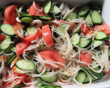 美味★塩麹と赤梅酢で野菜とちくわの酢の物作り方6写真