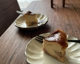 キャラメルと胡桃のバスクチーズケーキ作り方14写真