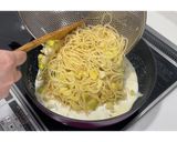 そら豆とベーコンのクリームパスタ★動画★作り方20写真