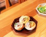 干し椎茸の糠漬けアレンジ。チーズトースト作り方3写真