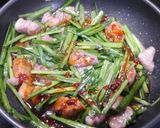 簡単！ニラのゴマ味噌炒め作り方5写真