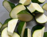子供も食べる☆簡単ズッキーニの唐揚げ作り方1写真