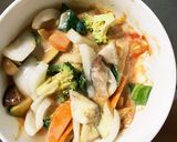 肉無チクワさっぱり洋風親子丼味野菜炒め作り方14写真