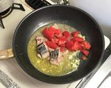 鯖とフレッシュトマトのオイルパスタ作り方8写真
