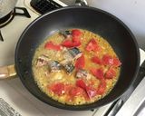 鯖とフレッシュトマトのオイルパスタ作り方9写真