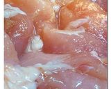 鶏胸肉♪豆チーズ巻き♪フライ作り方1写真