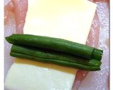 鶏胸肉♪豆チーズ巻き♪フライ作り方2写真
