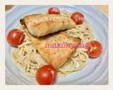魚グリルヒラメ＆濃厚クリームパスタ☆簡単作り方5写真