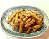 長芋のホクカリのり塩炒め作り方10写真