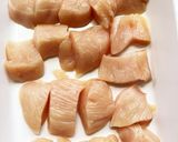 鶏むね肉と冷凍ブロッコリーのゴマ和え作り方2写真