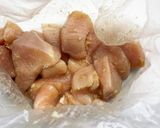 鶏むね肉と冷凍ブロッコリーのゴマ和え作り方3写真