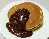 チョコあんこソースのホットケーキ作り方5写真