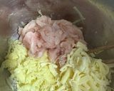 ジャガイモと鶏むねのチーズ煎餅作り方4写真