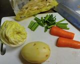 じゃが芋イン!栄養☆野菜スープ!作り方1写真