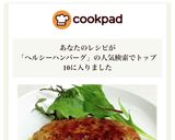 ★パン粉卵不使用ヘルシーおからハンバーグ作り方12写真