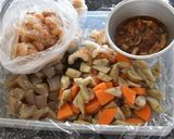 大豆の五目煮作り方1写真