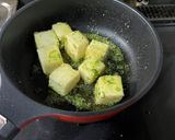 豆腐のジェノベーゼ風ステーキ作り方6写真