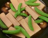 簡単　高野豆腐と青菜ときのこのしみたの作り方13写真