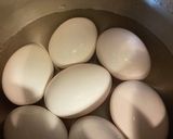 半熟卵　ホットクック　ゆで時間の検証作り方1写真