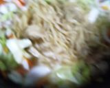 ３食焼きそば麺と市販スープでチヤンポン作り方7写真