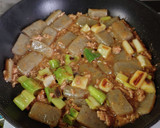 ヨウサマの減塩ネギと蒟蒻の肉味噌炒め作り方7写真