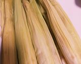 旬のヤングコーンの皮ごと(レンジ)作り方3写真