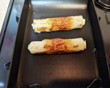 おつまみ！お弁当に♪チーちくの卵巻き☆作り方2写真