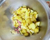 お手軽　ベーコンポテトチーズ春巻き作り方4写真