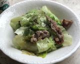 塩麹でレタス＆豚バラのささっと炒め作り方4写真