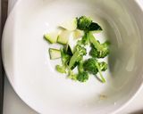 お一人様野菜たっぷりさっぱり洋風親子丼風作り方4写真