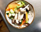 お一人様野菜たっぷりさっぱり洋風親子丼風作り方7写真